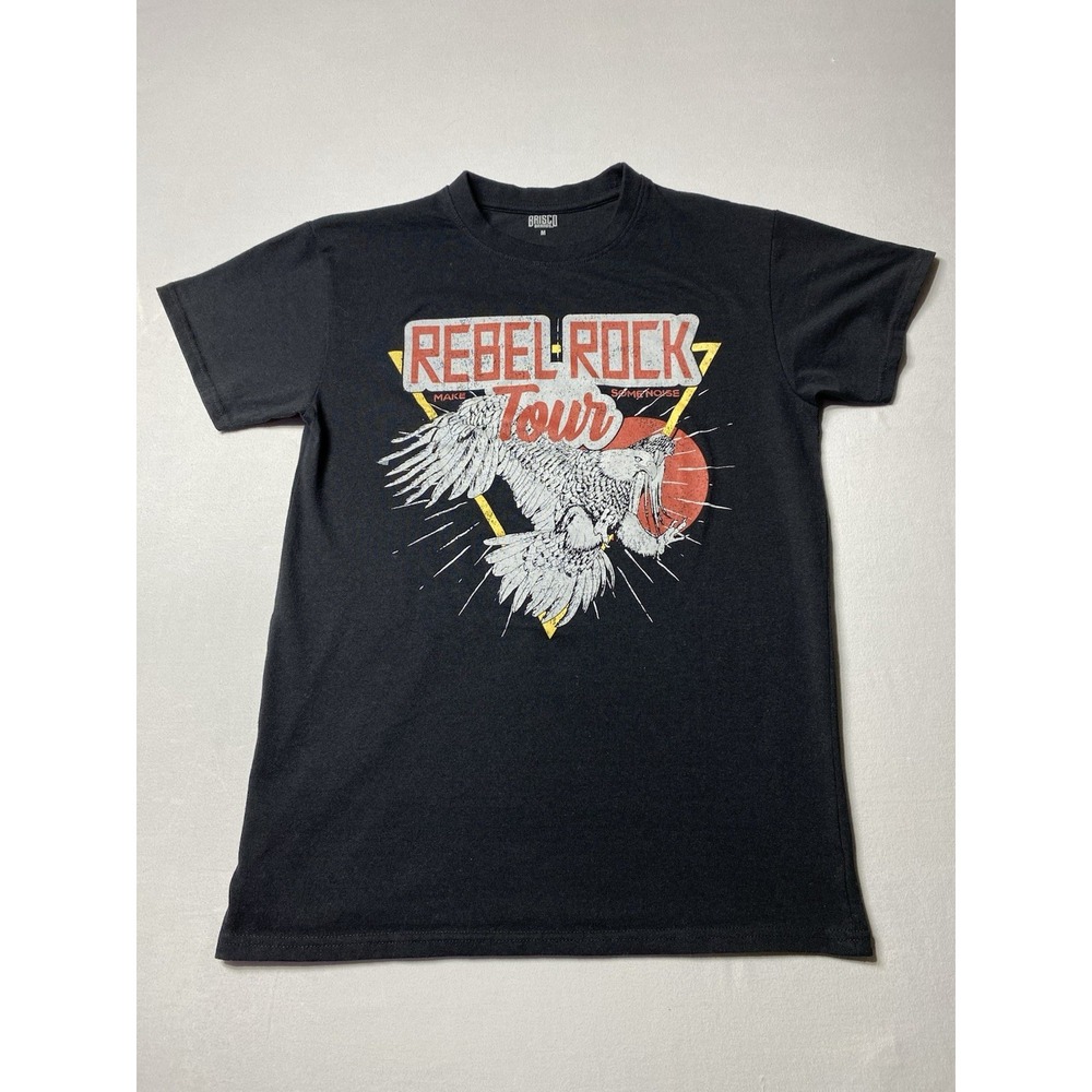 EAGLE REBEL ROCK  TOUR (MAKE SOME‎ NOISE) RETRO TEE T-SHIRT MENS SIZE M